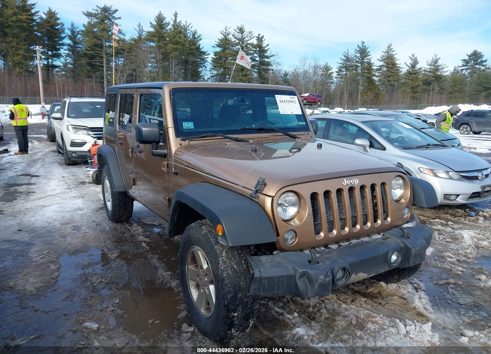 2015 JEEP WRANGLER UNLIMITED SPORT VIN: 1C4BJWDG8FL654784