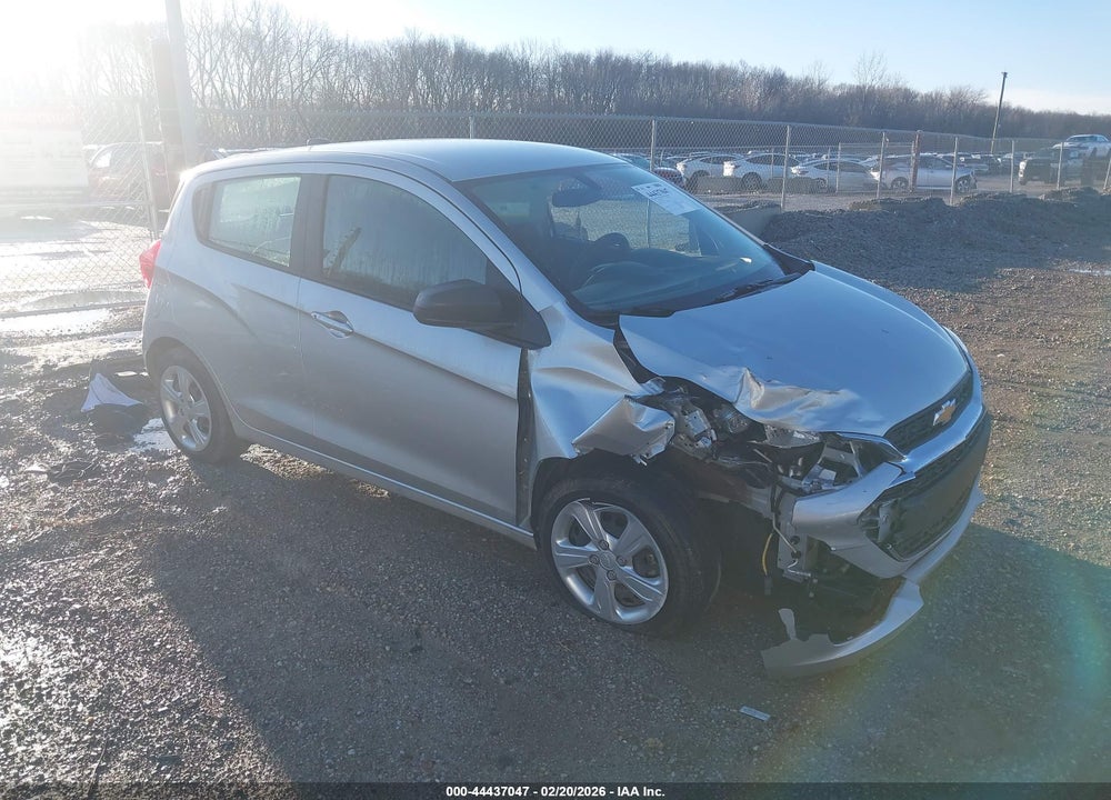 2022 CHEVROLET SPARK FWD LS AUTOMATIC VIN: KL8CB6SA7NC038632