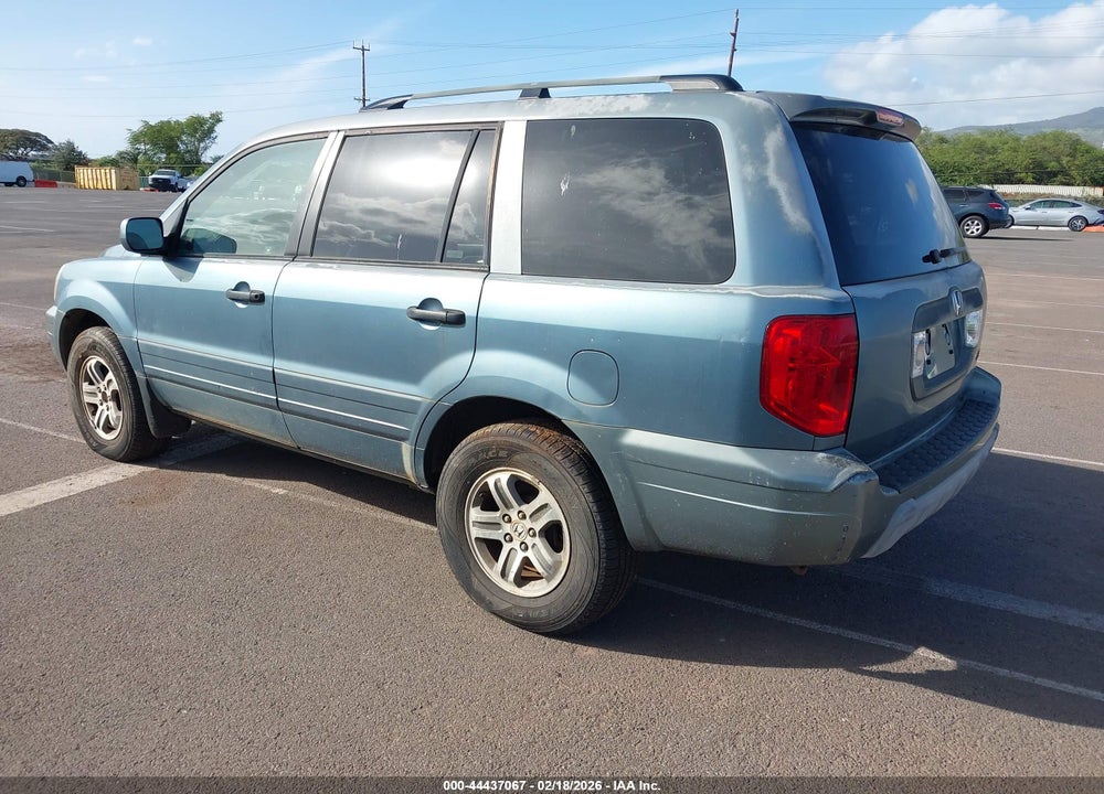 2005 HONDA PILOT EX-L VIN: 2HKYF18595H502751