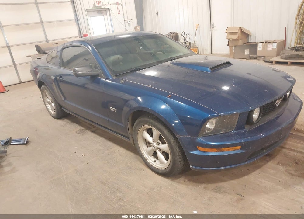 2007 FORD MUSTANG GT DELUXE/GT PREMIUM VIN: 1ZVFT82H275203968