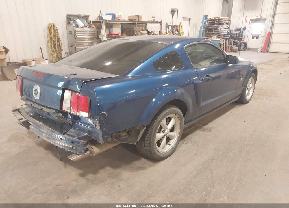 2007 FORD MUSTANG GT DELUXE/GT PREMIUM VIN: 1ZVFT82H275203968