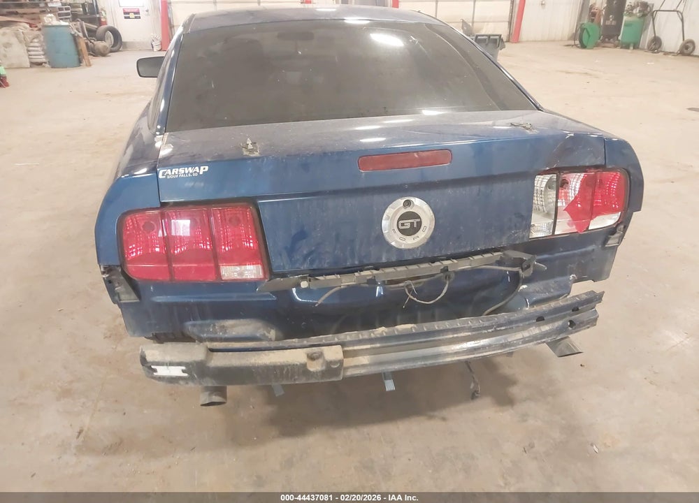 2007 FORD MUSTANG GT DELUXE/GT PREMIUM VIN: 1ZVFT82H275203968