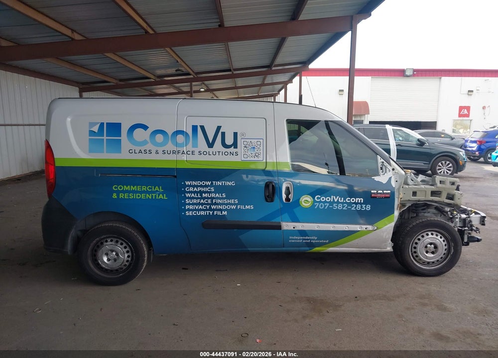 2020 RAM PROMASTER CITY TRADESMAN VIN: ZFBHRFAB8L6P28343