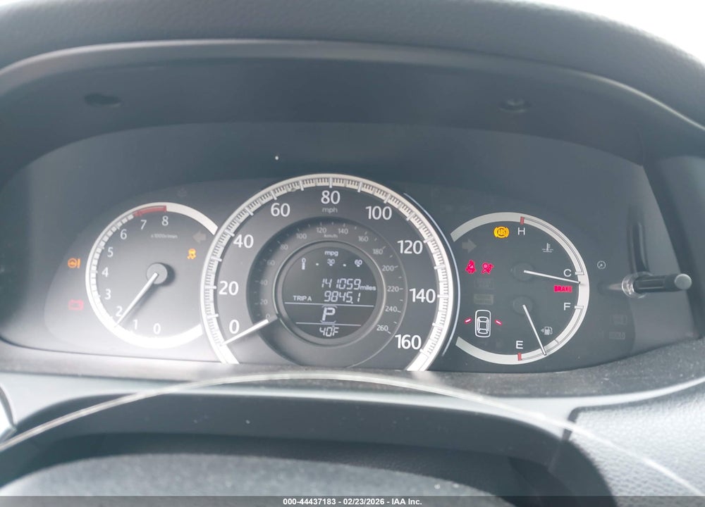 2013 HONDA ACCORD LX VIN: 1HGCR2F37DA256413