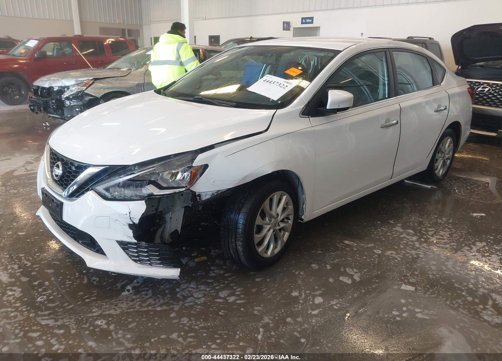 2018 NISSAN SENTRA SV VIN: 3N1AB7AP6JY235855