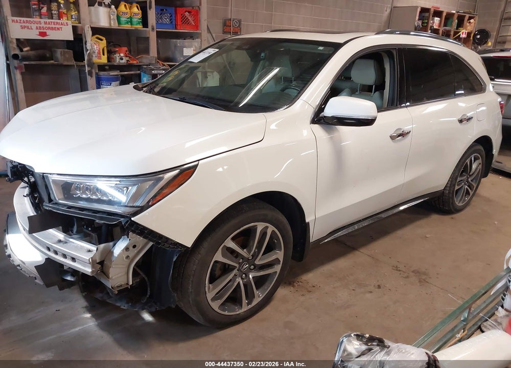 2017 ACURA MDX ADVANCE PACKAGE VIN: 5FRYD4H82HB037426