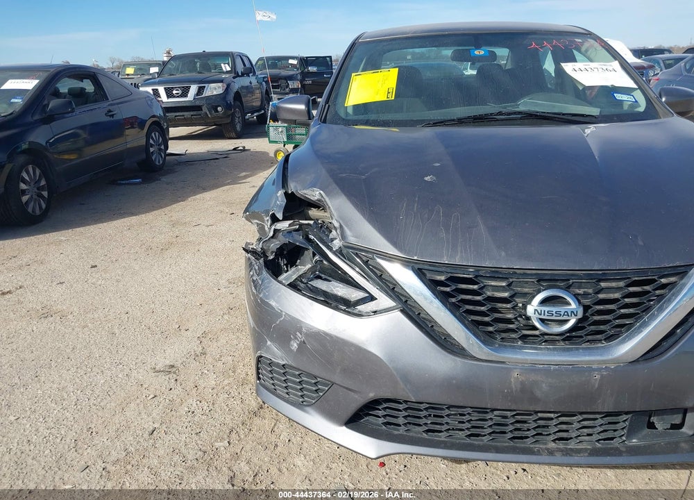 2018 NISSAN SENTRA S VIN: 3N1AB7AP4JY333735