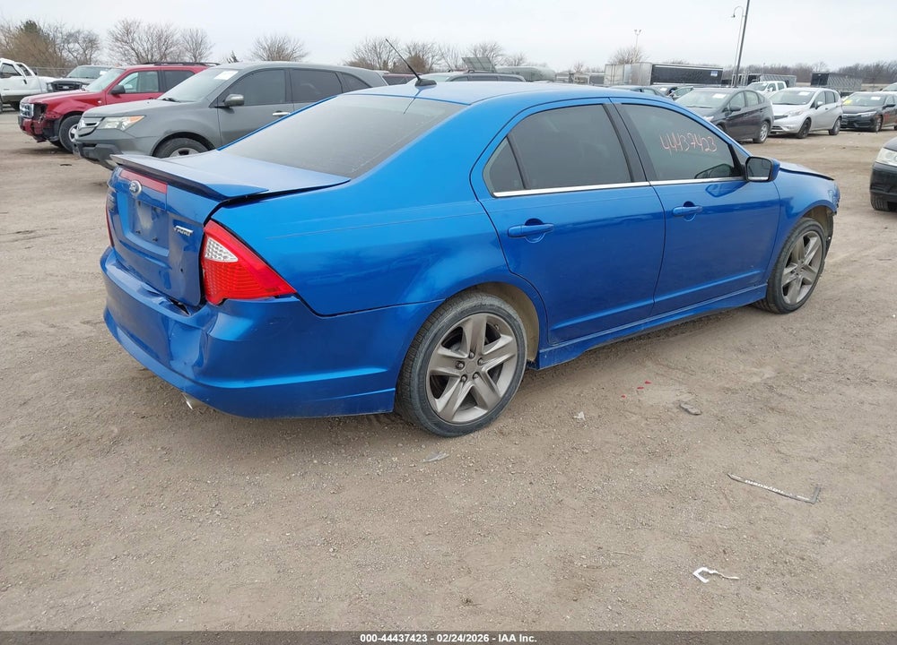 2011 FORD FUSION SPORT VIN: 3FAHP0KC0BR126020