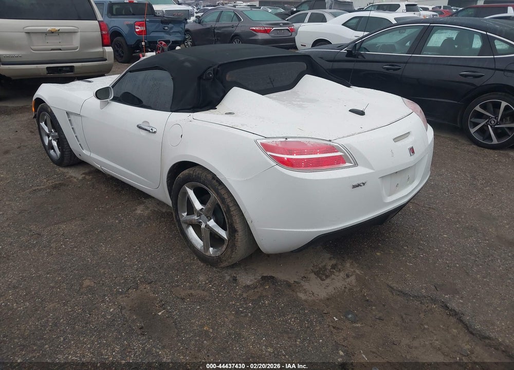 2008 SATURN SKY VIN: 1G8MB35BX8Y127045