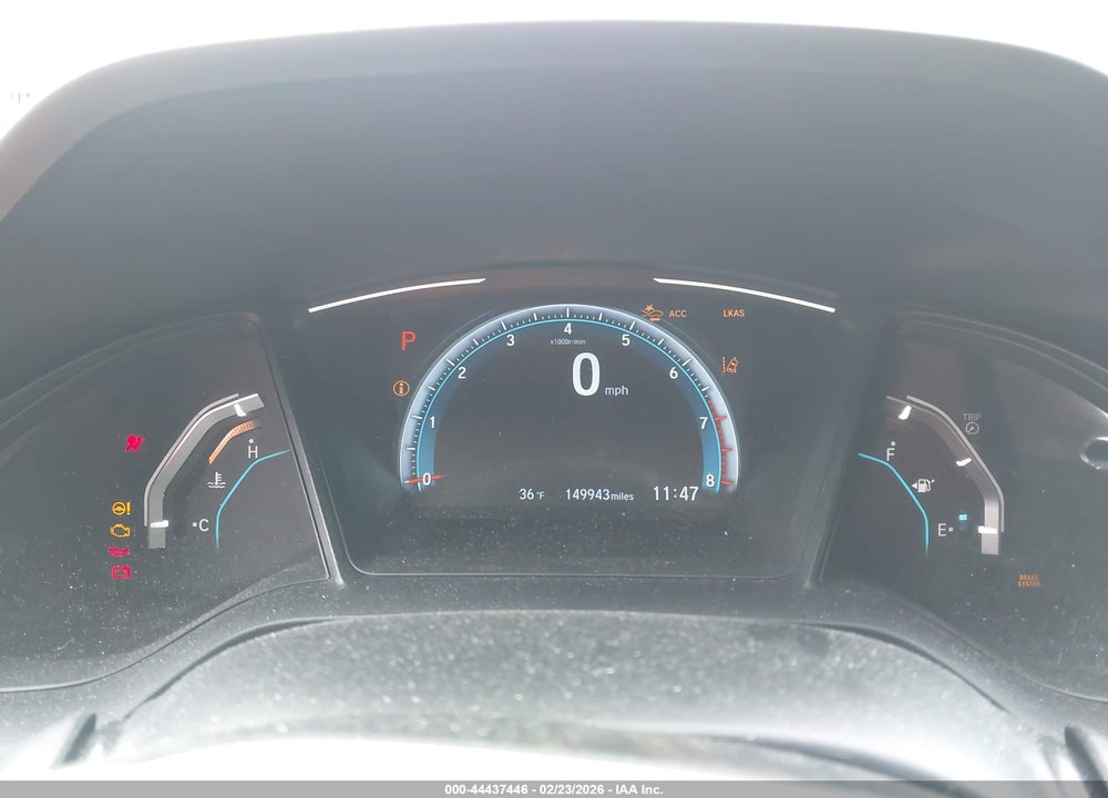 2019 HONDA CIVIC LX VIN: 2HGFC2F69KH520741