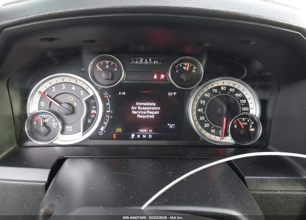 2016 RAM 1500 LAIE VIN: 1C6RR7JM4GS373295