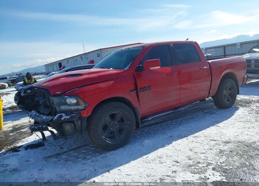 2018 RAM 1500 NIGHT  4X4 5'7 BOX VIN: 1C6RR7MT2JS241291