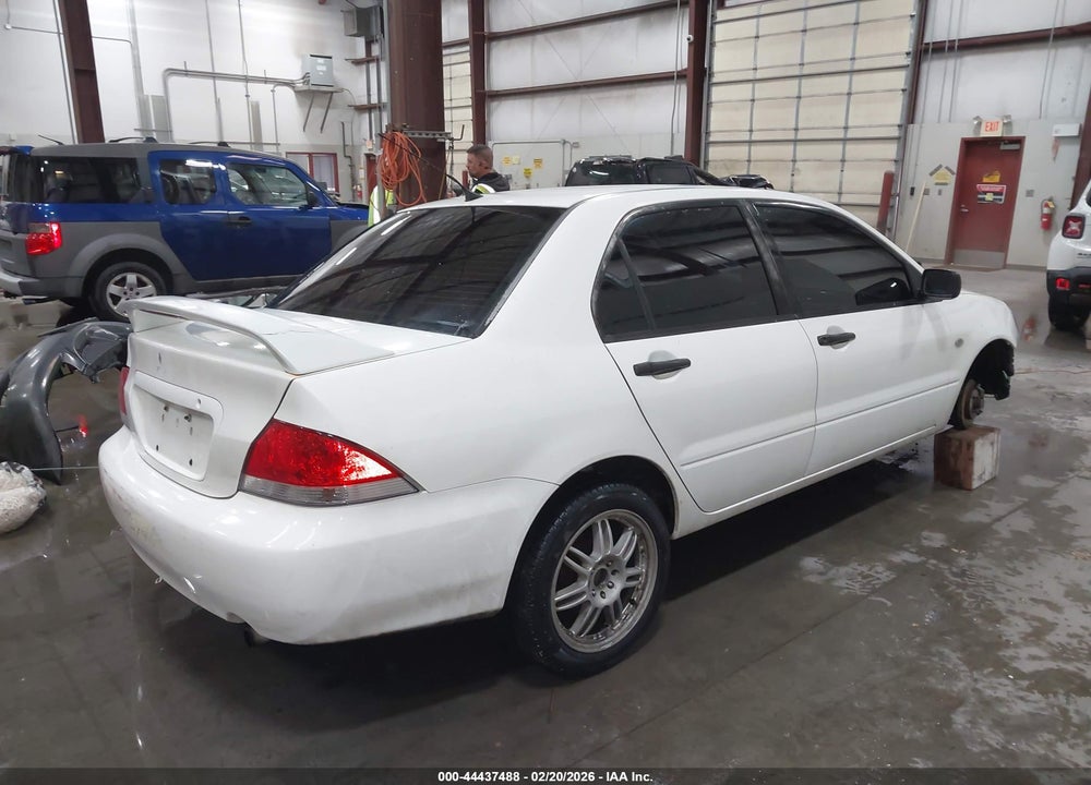 2004 MITSUBISHI LANCER ES VIN: JA3AJ26E34U044183