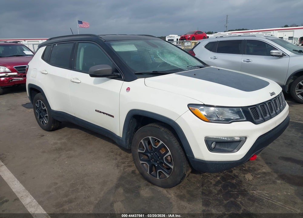 2019 JEEP COMPASS TRAILHAWK 4X4 VIN: 3C4NJDDB8KT795827