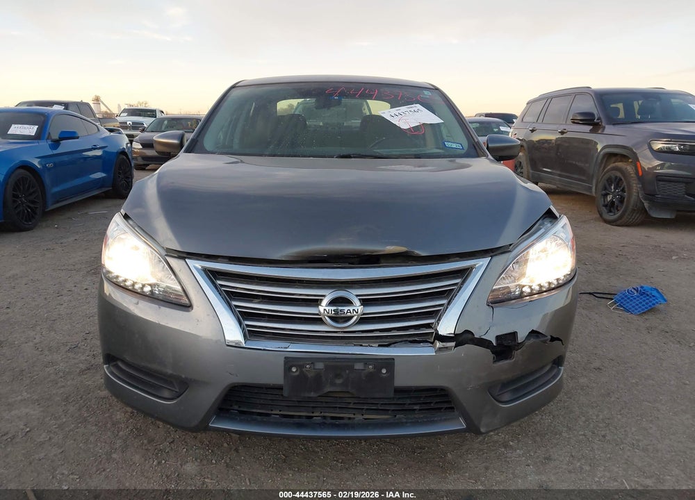 2015 NISSAN SENTRA SV VIN: 3N1AB7AP6FY248371