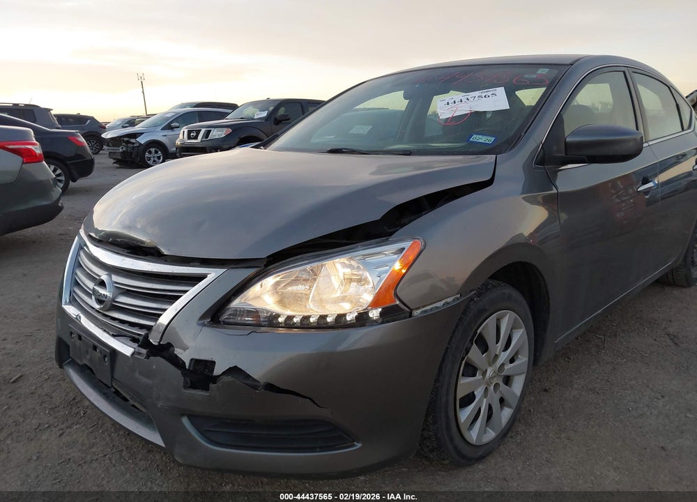 2015 NISSAN SENTRA SV VIN: 3N1AB7AP6FY248371