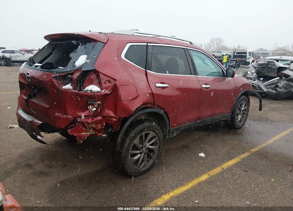 2016 NISSAN ROGUE SL VIN: 5N1AT2MV6GC890148
