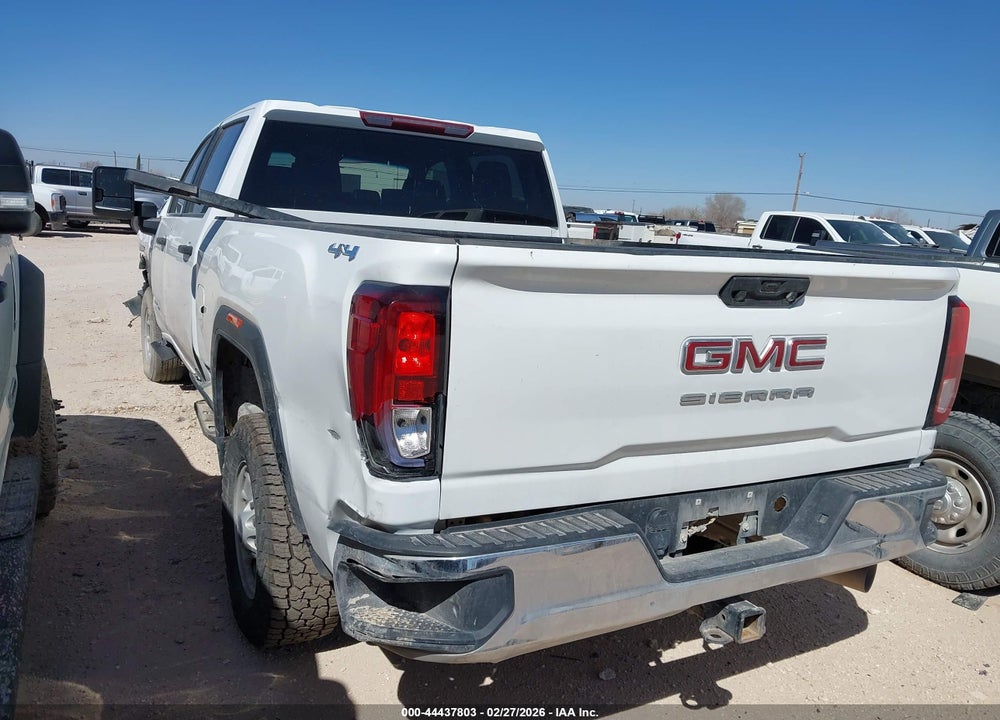 2022 GMC SIERRA 2500HD 4WD  STANDARD BED PRO VIN: 1GT49LEYXNF356371