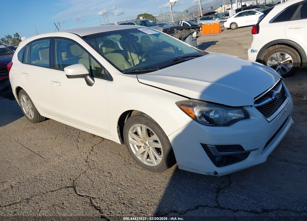 2016 SUBARU IMPREZA 2.0I PREMIUM VIN: JF1GPAB69G8212561