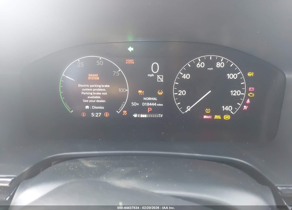 2025 HONDA CR-V HYBRID SPORT TOURING VIN: 7FARS6H92SE013560