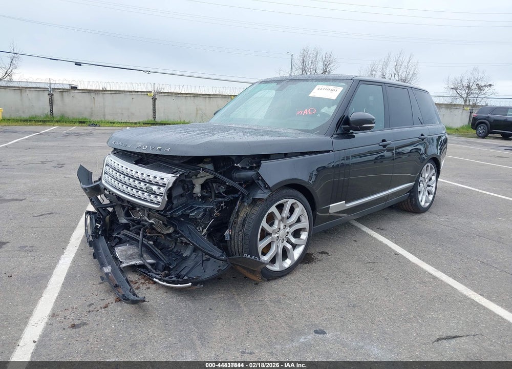 2014 LAND ROVER RANGE ROVER 5.0L V8 SUPERCHARGED/5.0L V8 SUPERCHARGED EBONY EDITION VIN: SALGS2EFXEA151570
