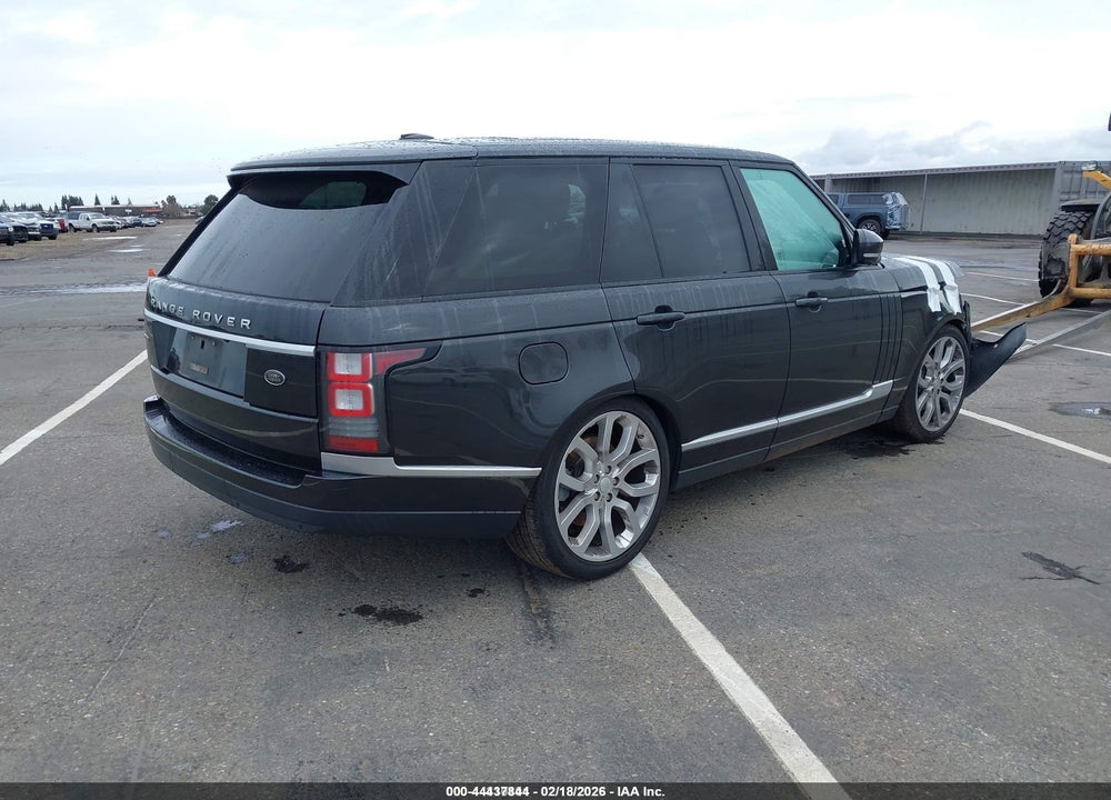 2014 LAND ROVER RANGE ROVER 5.0L V8 SUPERCHARGED/5.0L V8 SUPERCHARGED EBONY EDITION VIN: SALGS2EFXEA151570