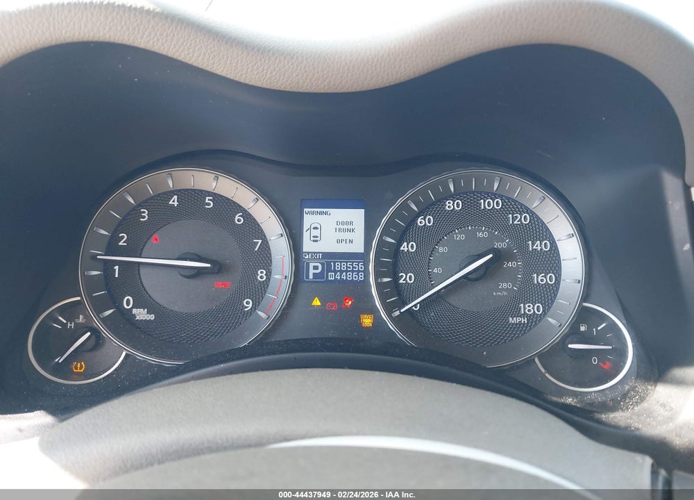 2012 INFINITI M37X VIN: JN1BY1ARXCM390657