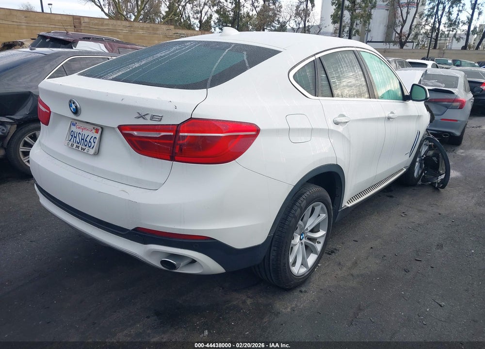 2016 BMW X6 XDRIVE35I VIN: 5UXKU2C55G0N81634