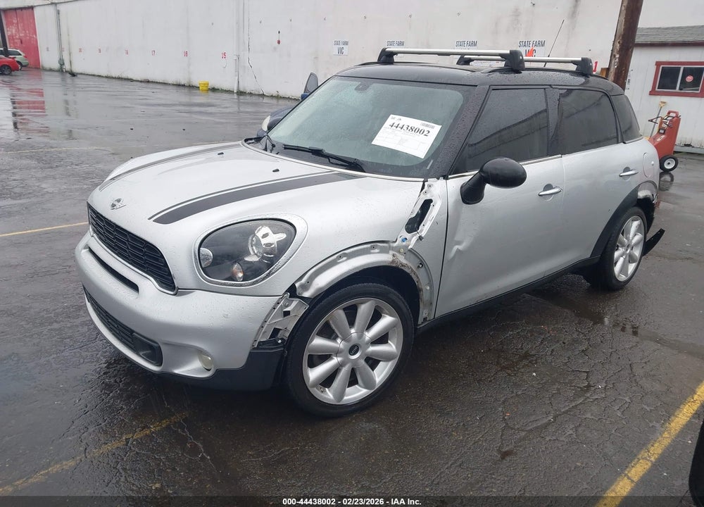 2012 MINI COOPER S COUNTRYMAN VIN: WMWZC3C56CWL83447