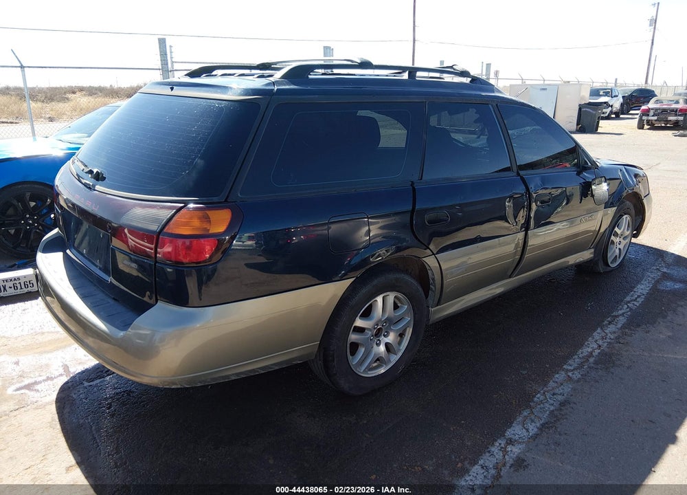 2000 SUBARU OUTBACK VIN: 4S3BH6656Y6629486