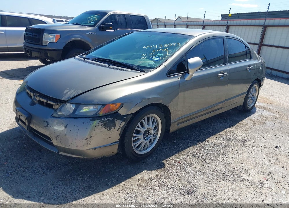 2008 HONDA CIVIC LX VIN: 2HGFA16578H352274