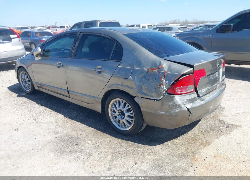 2008 HONDA CIVIC LX VIN: 2HGFA16578H352274