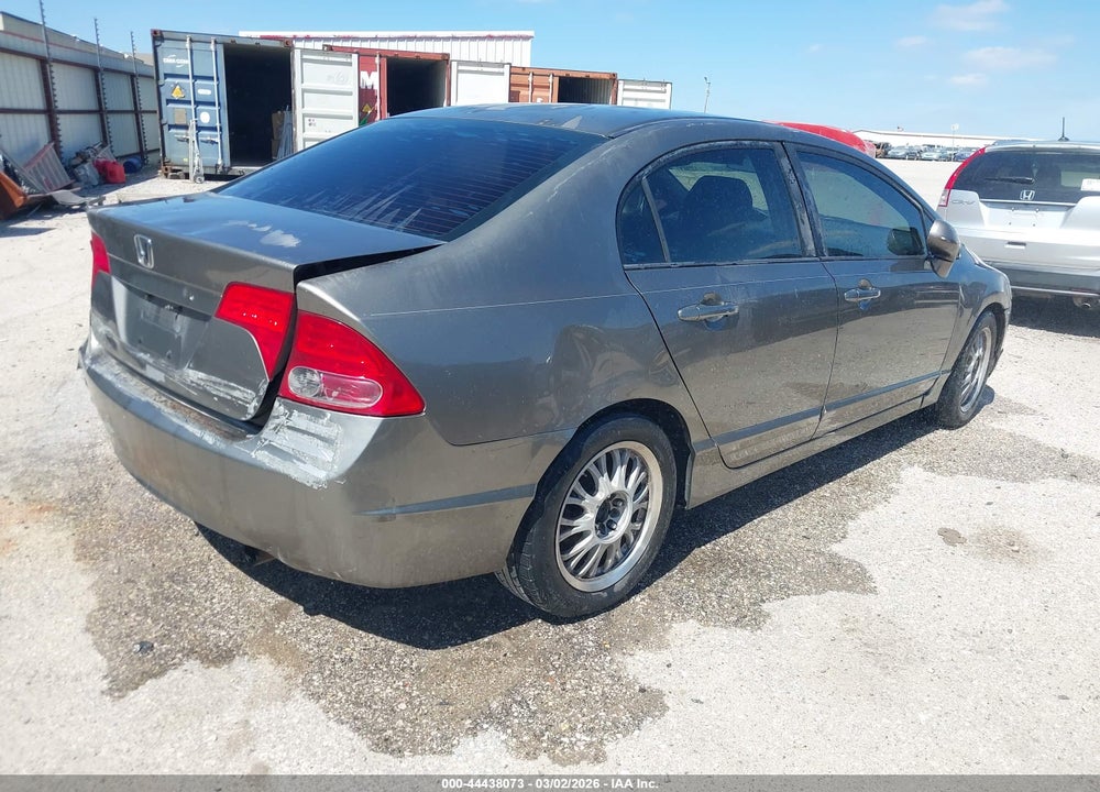 2008 HONDA CIVIC LX VIN: 2HGFA16578H352274