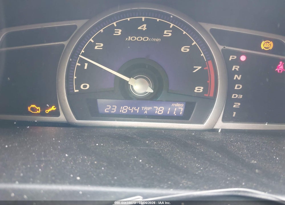 2008 HONDA CIVIC LX VIN: 2HGFA16578H352274