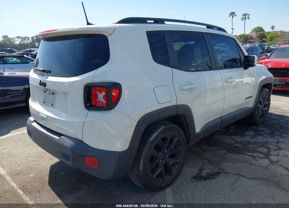 2018 JEEP RENEGADE ALTITUDE FWD VIN: ZACCJABBXJPG86753