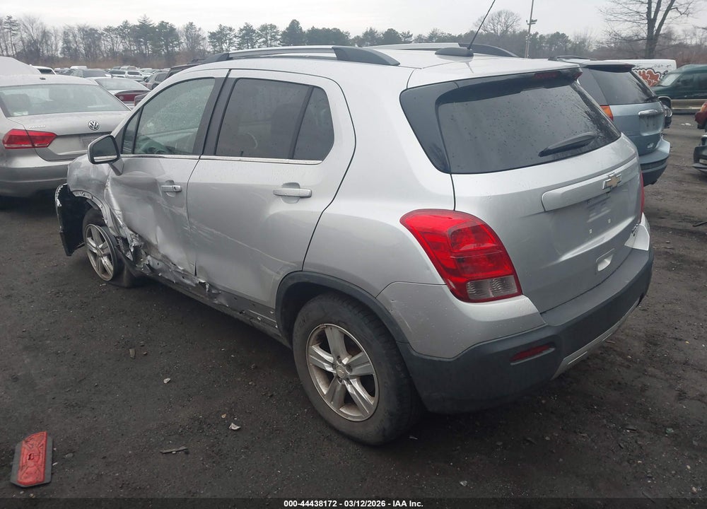 2016 CHEVROLET TRAX LT VIN: 3GNCJPSB2GL250801