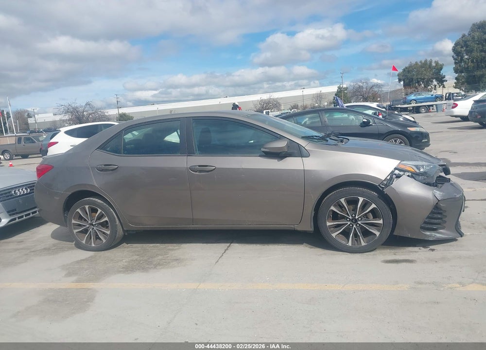 2018 TOYOTA COROLLA SE VIN: 2T1BURHE6JC046733