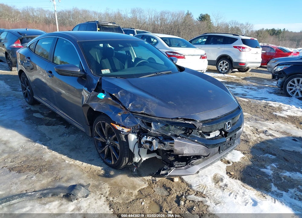 2019 HONDA CIVIC SPORT VIN: 19XFC2F81KE201281