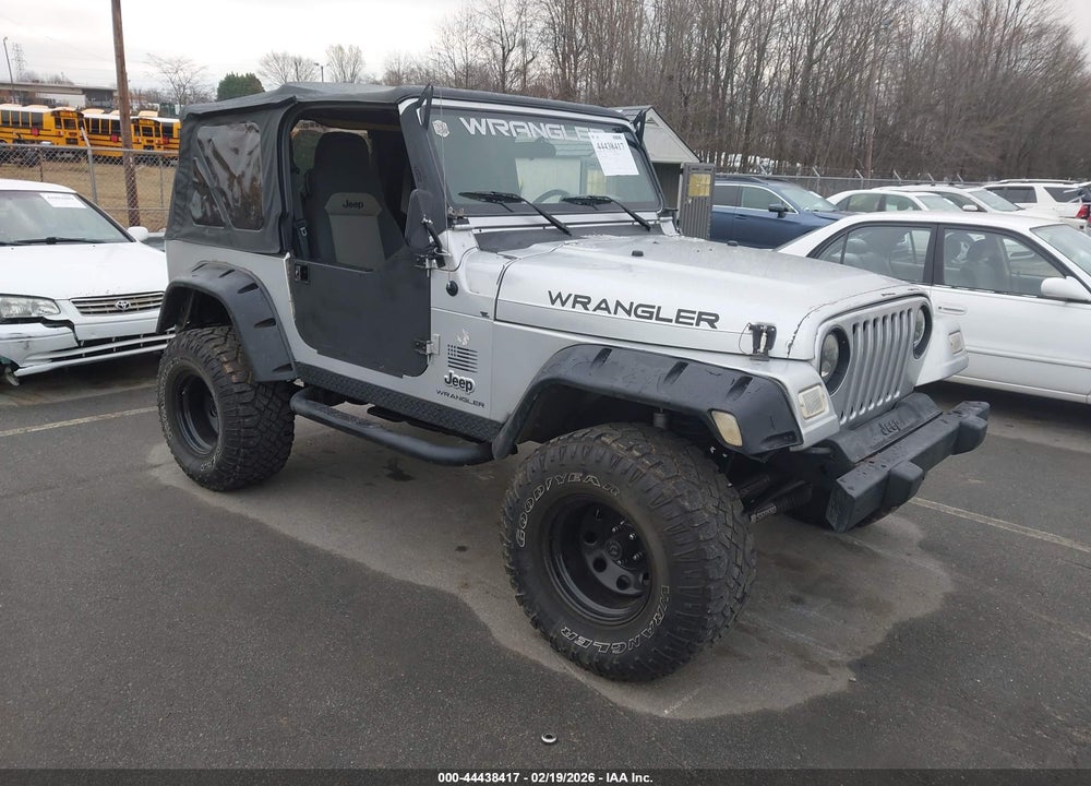 2004 JEEP WRANGLER X VIN: 1J4FA39S44P792903