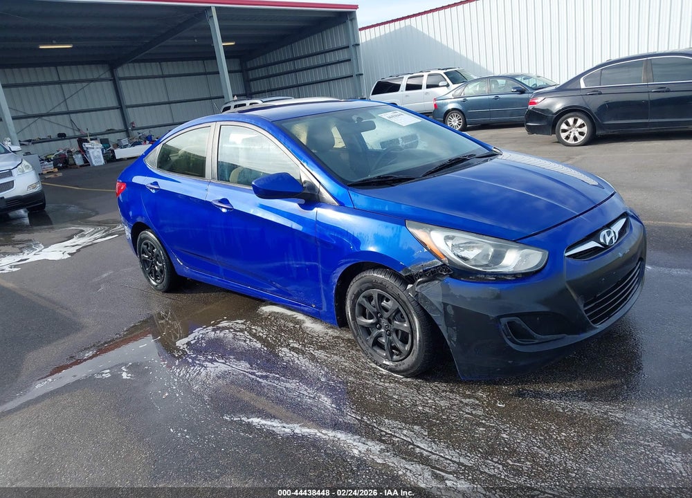 2013 HYUNDAI ACCENT GLS VIN: KMHCT4AE7DU445643