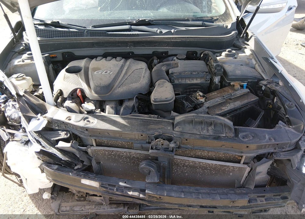 2014 HYUNDAI SONATA GLS VIN: 5NPEB4AC8EH936412