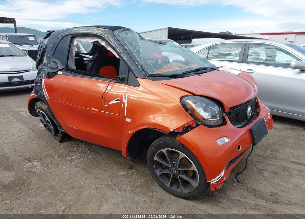 2017 SMART FORTWO PASSION VIN: WMEFJ5DA9HK172732