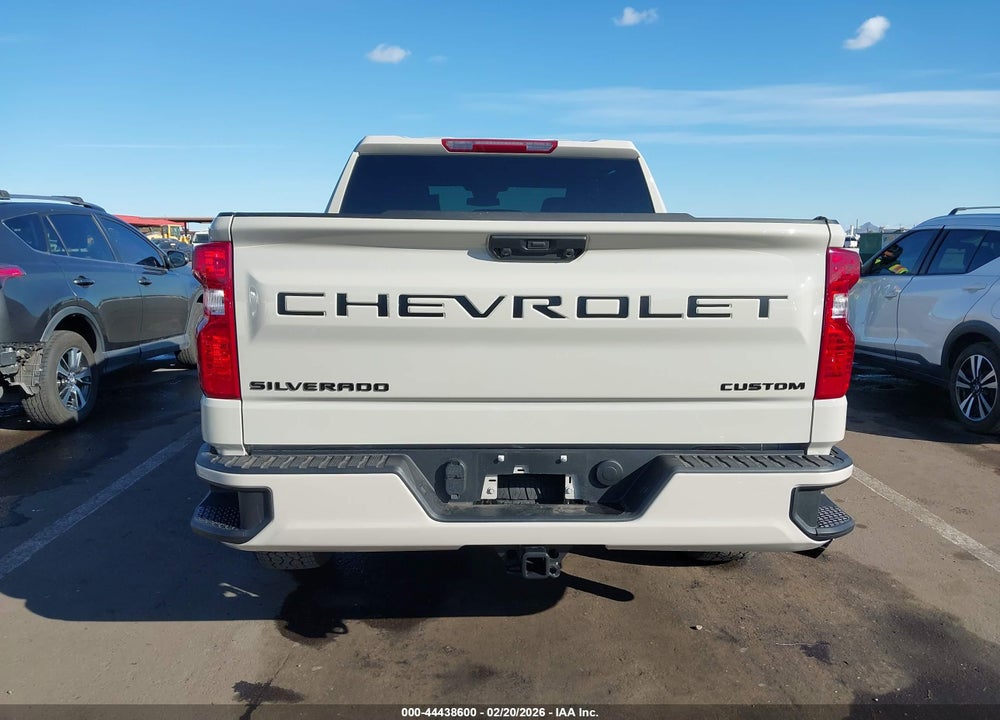 2026 CHEVROLET SILVERADO 1500 2WD  SHORT BED CUSTOM VIN: 1GCPABEK0TZ241509