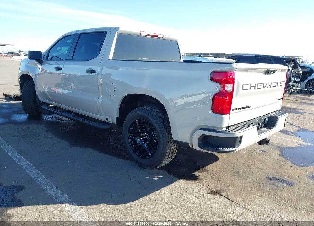 2026 CHEVROLET SILVERADO 1500 2WD  SHORT BED CUSTOM VIN: 1GCPABEK0TZ241509
