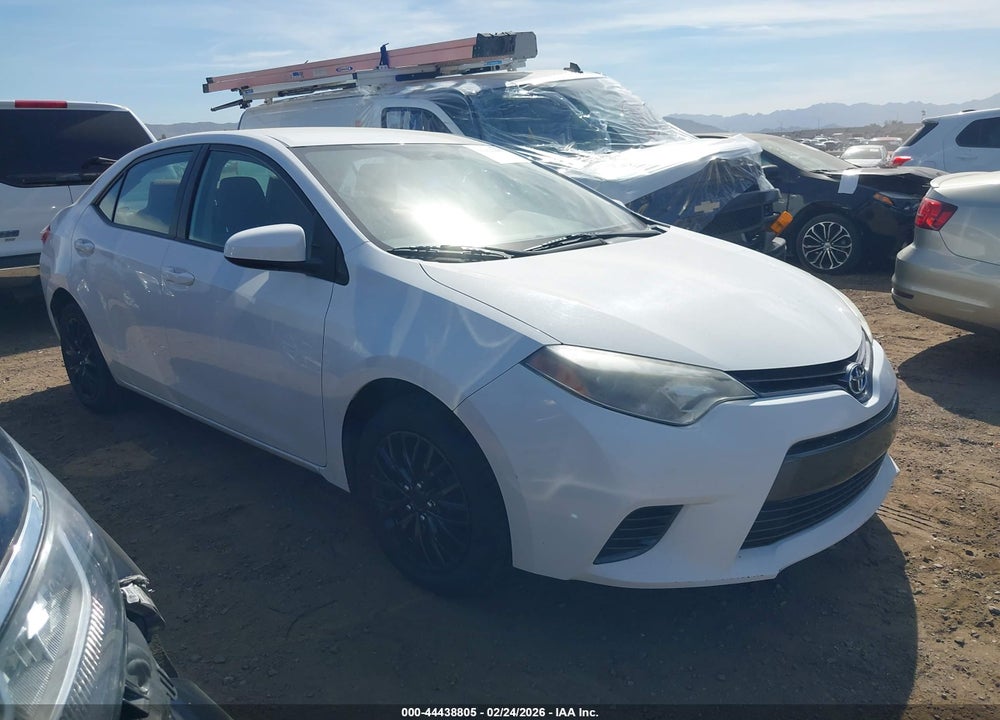 2015 TOYOTA COROLLA LE VIN: 2T1BURHE6FC384091