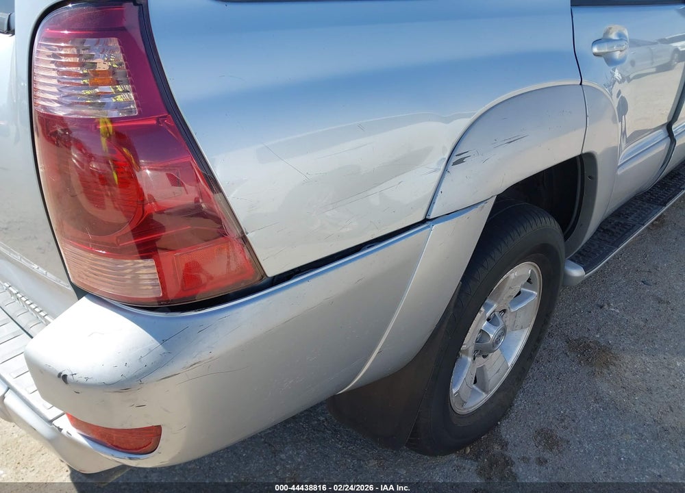 2003 TOYOTA 4RUNNER LIMITED V8 VIN: JTEZT17R330011521