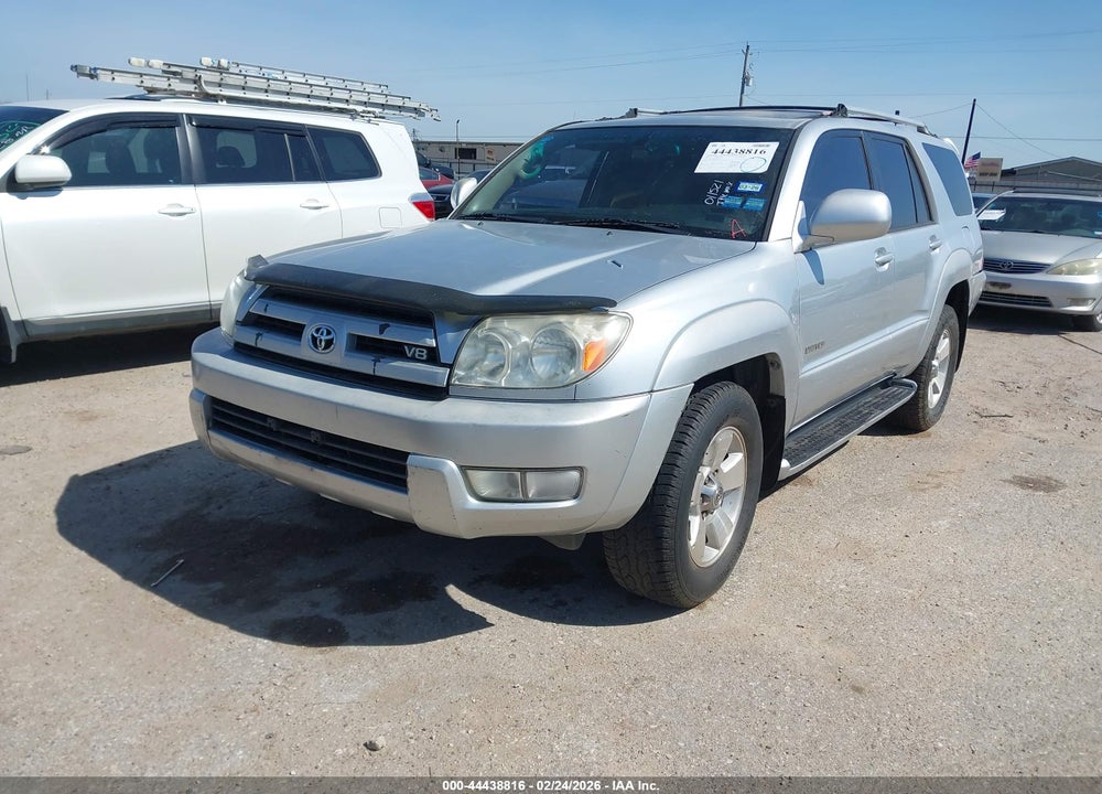 2003 TOYOTA 4RUNNER LIMITED V8 VIN: JTEZT17R330011521