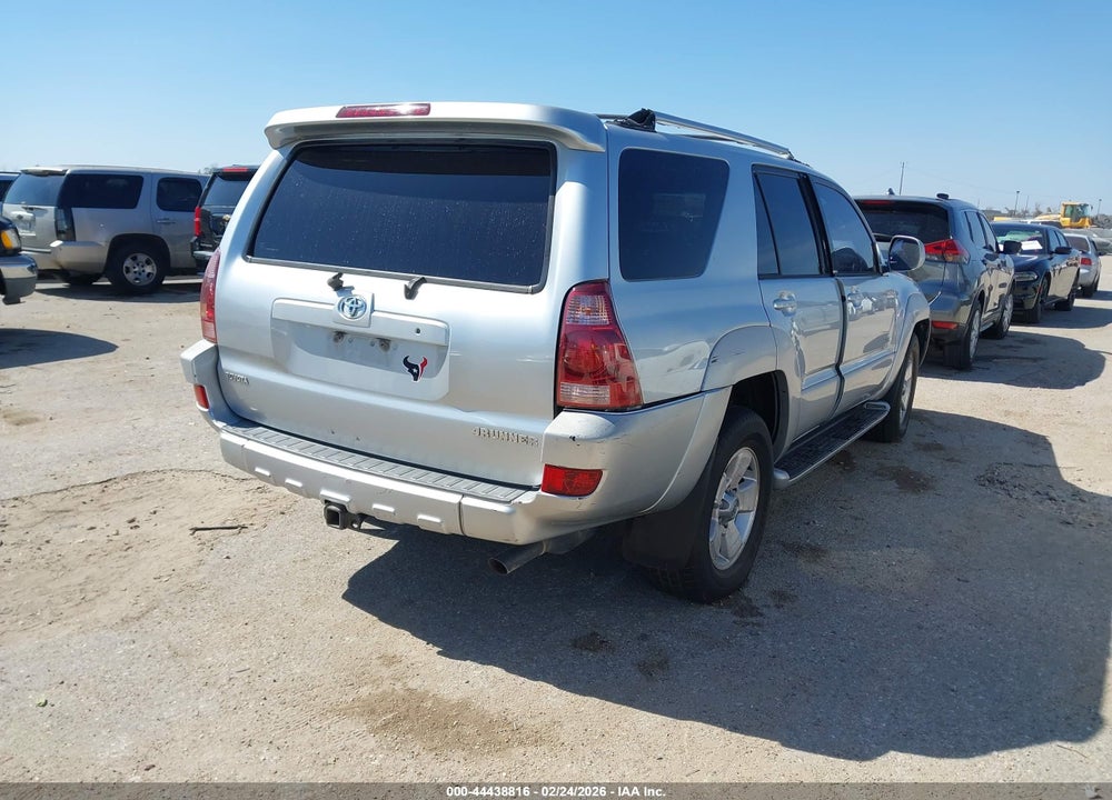 2003 TOYOTA 4RUNNER LIMITED V8 VIN: JTEZT17R330011521