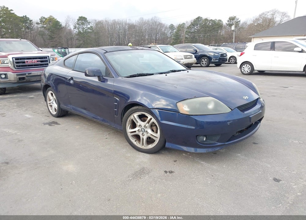 2005 HYUNDAI TIBURON GT/SE VIN: KMHHN65F55U164909