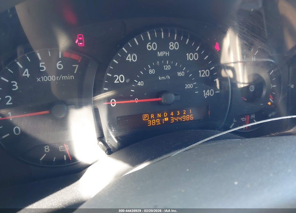 2004 NISSAN PATHFINDER ARMADA LE VIN: 5N1AA08A64N707932